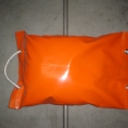 Sac de lestage orange en toile PVC