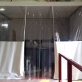 Mur de protection en toile PVC