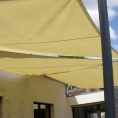 Abri de terrasse en toile