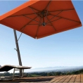 Parasol avec bras  excentré