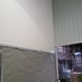Mur de protection en toile PVC