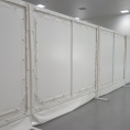 Mur de séparation amovible en toile PVC
